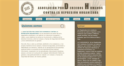 Desktop Screenshot of apdhcro.org