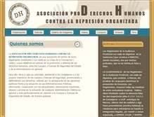 Tablet Screenshot of apdhcro.org